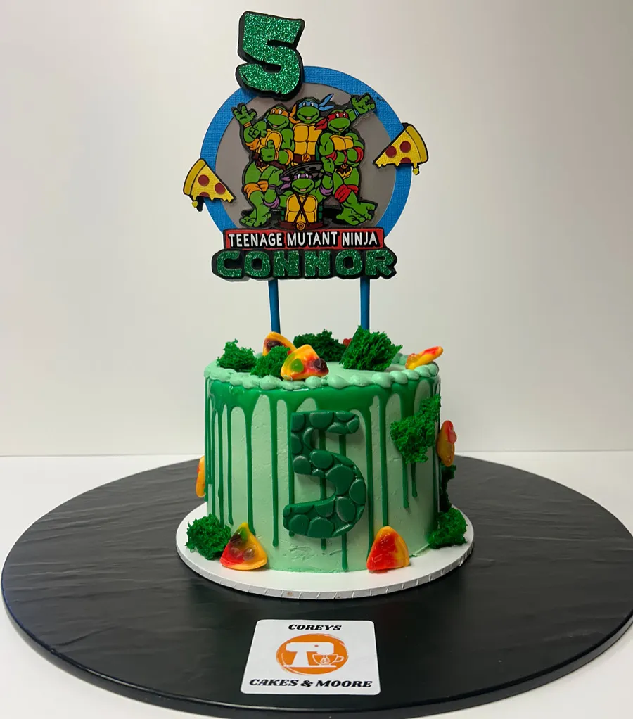 Teenage mutant ninja turtle novelty cake