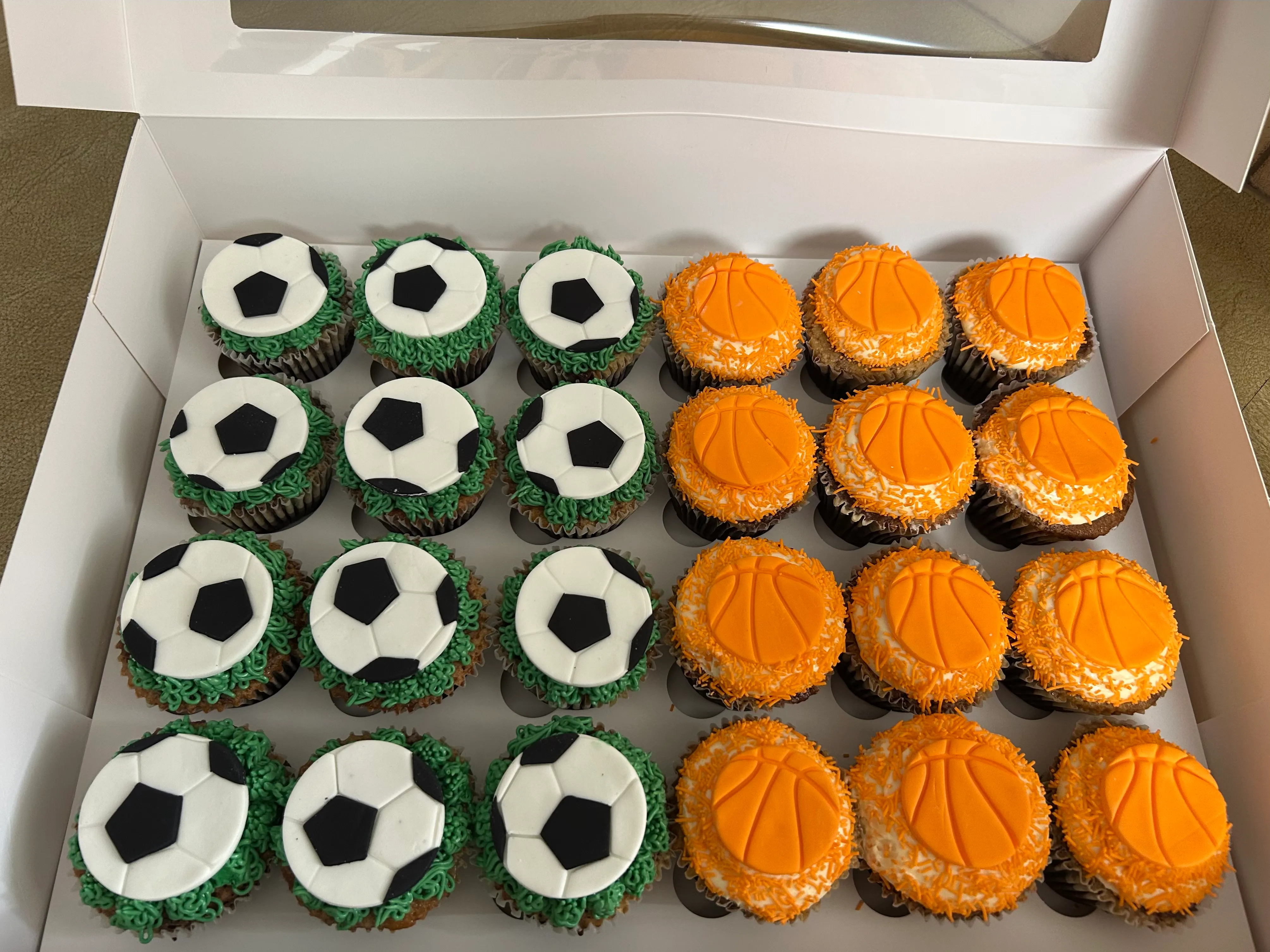 Custom cupcakes by Corey's Cakes
